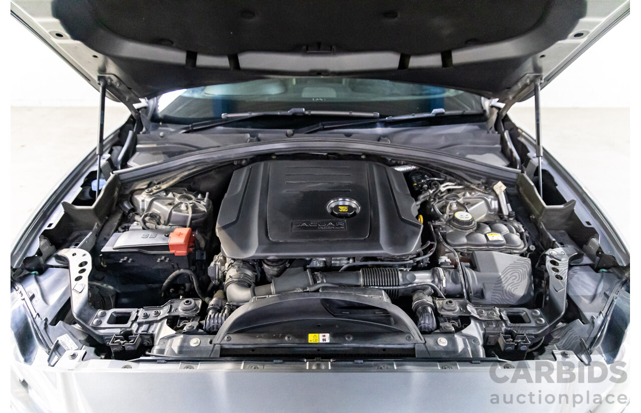 11/2016 Jaguar F-Pace 20d R-Sport (AWD) 4d Wagon Corris Grey Metallic Turbo Diesel 2.0L