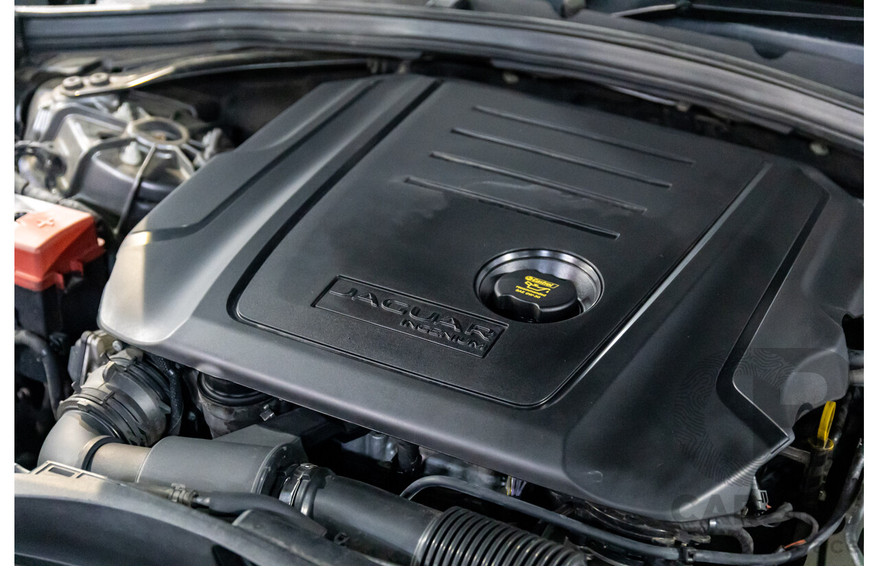 11/2016 Jaguar F-Pace 20d R-Sport (AWD) 4d Wagon Corris Grey Metallic Turbo Diesel 2.0L