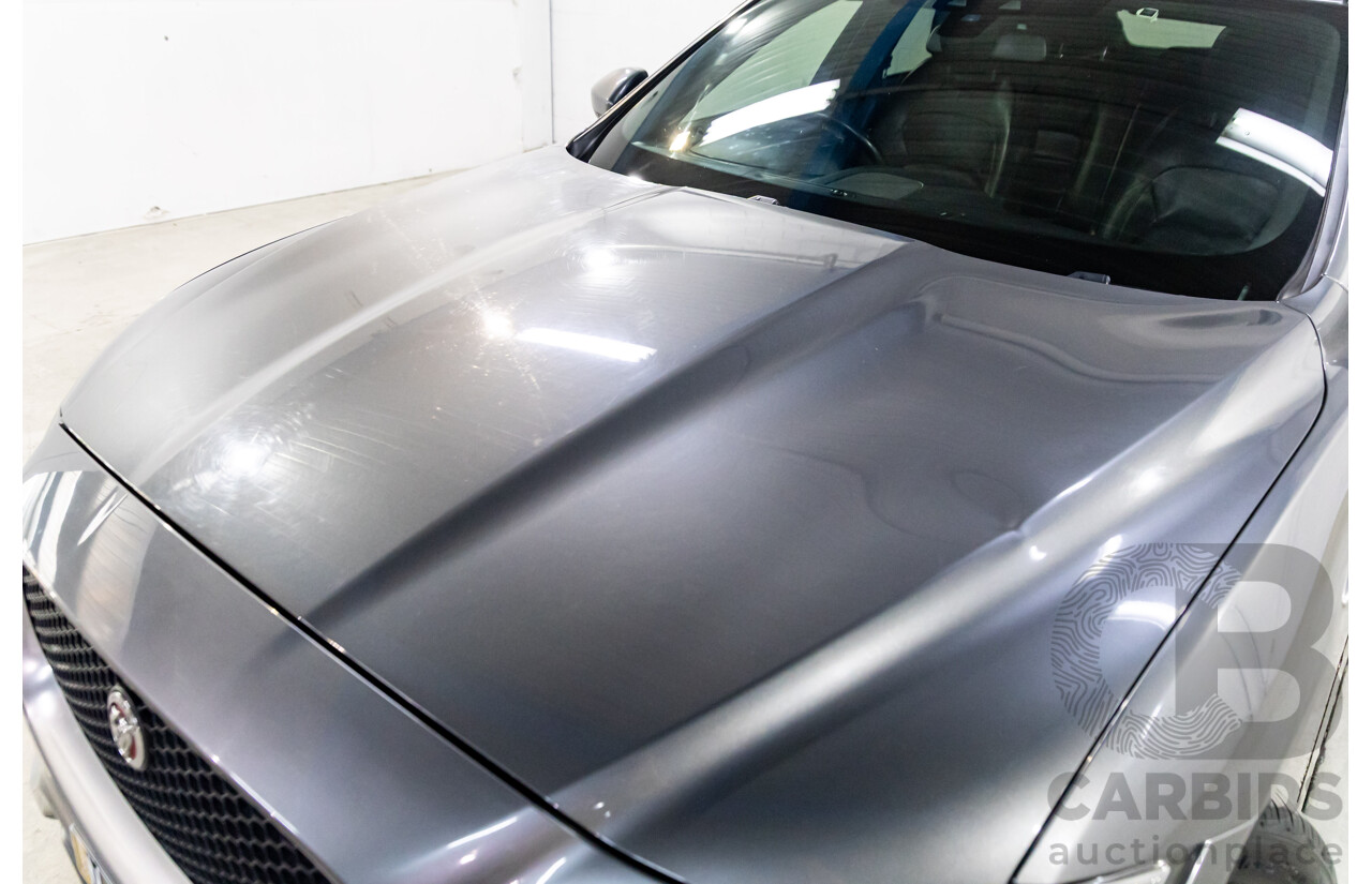 11/2016 Jaguar F-Pace 20d R-Sport (AWD) 4d Wagon Corris Grey Metallic Turbo Diesel 2.0L