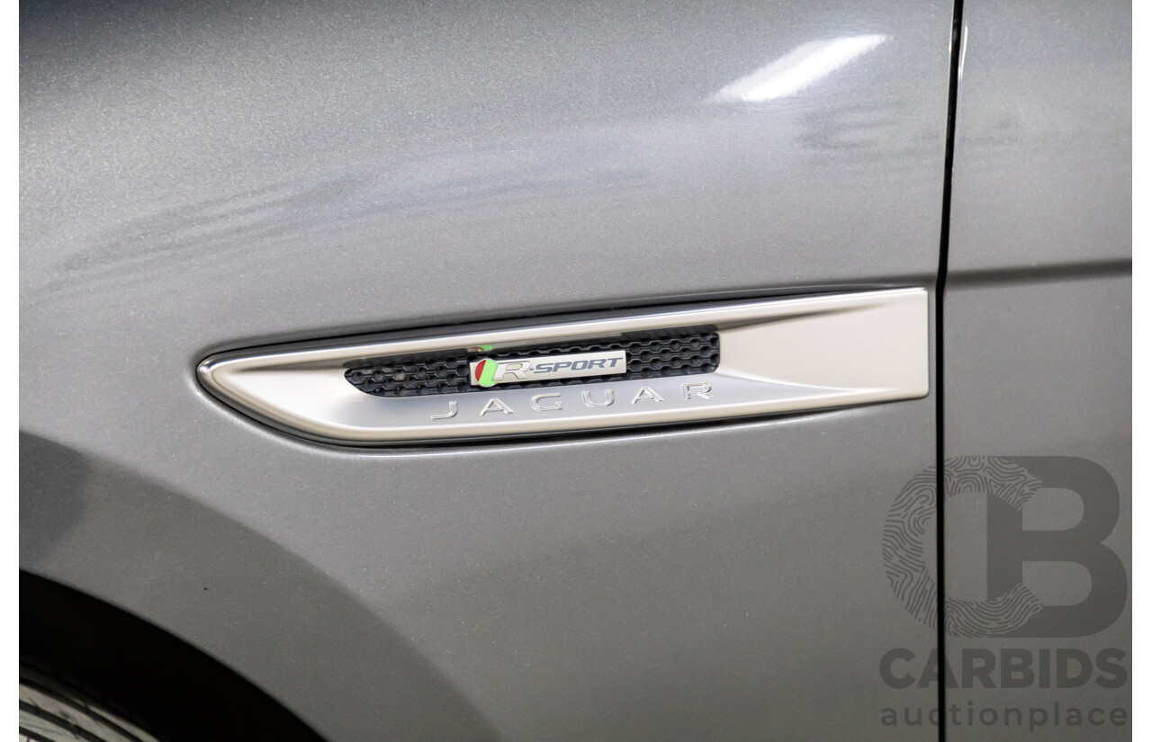11/2016 Jaguar F-Pace 20d R-Sport (AWD) 4d Wagon Corris Grey Metallic Turbo Diesel 2.0L