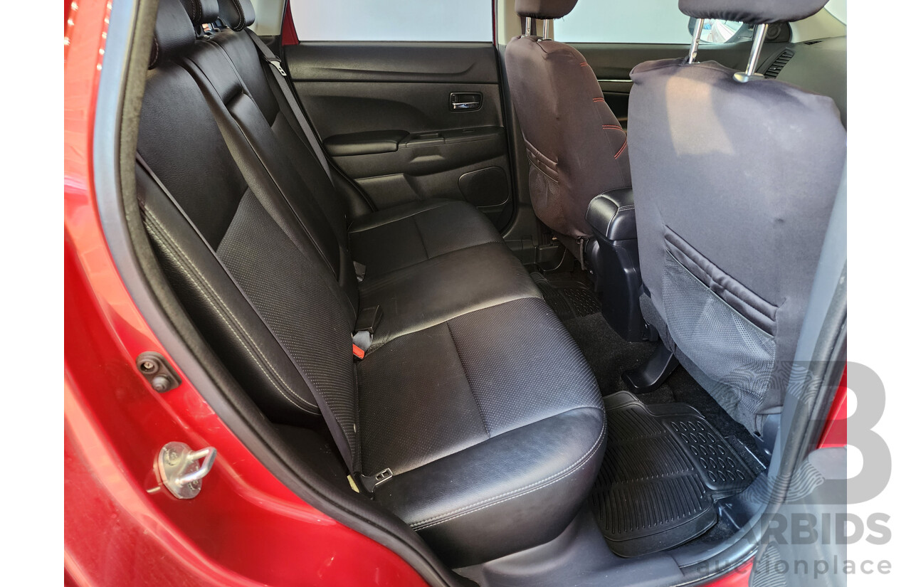 1/2013 Mitsubishi ASX Aspire (4wd) XB MY13 4d Wagon Red 1.8L