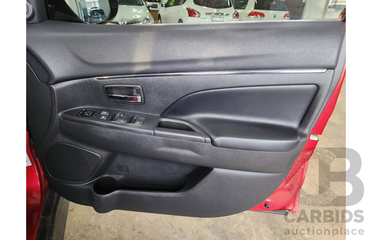 1/2013 Mitsubishi ASX Aspire (4wd) XB MY13 4d Wagon Red 1.8L