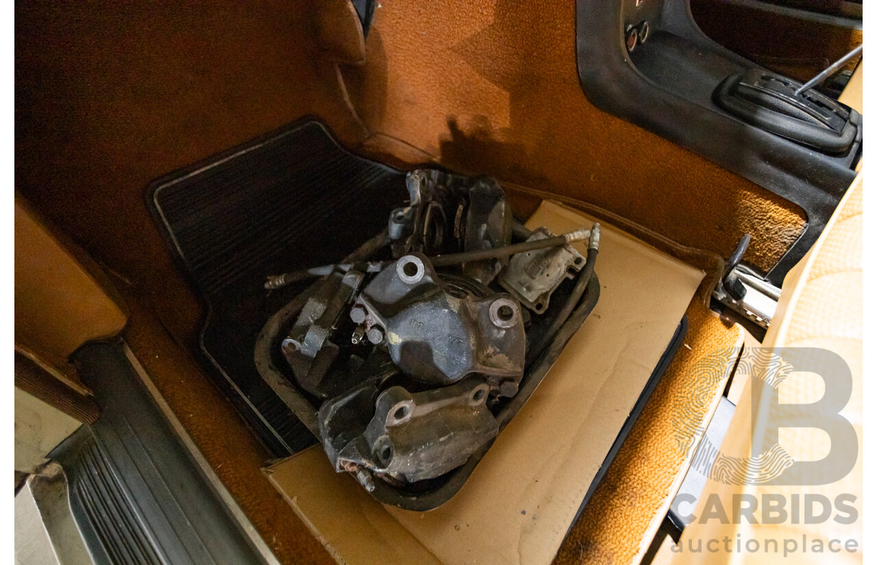 1/1972 Mercedes Benz 280E W114 4d Sedan Light Yellow 2.7L