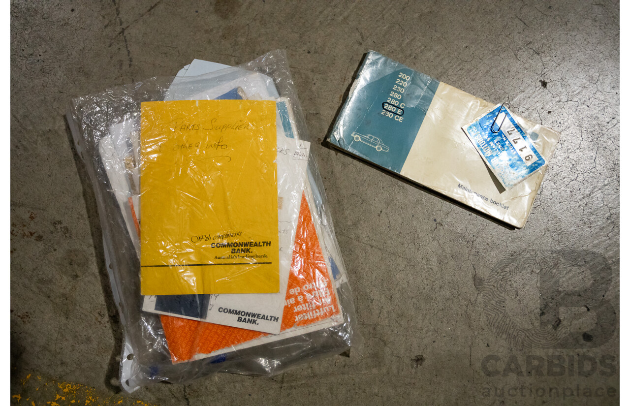 1/1972 Mercedes Benz 280E W114 4d Sedan Light Yellow 2.7L