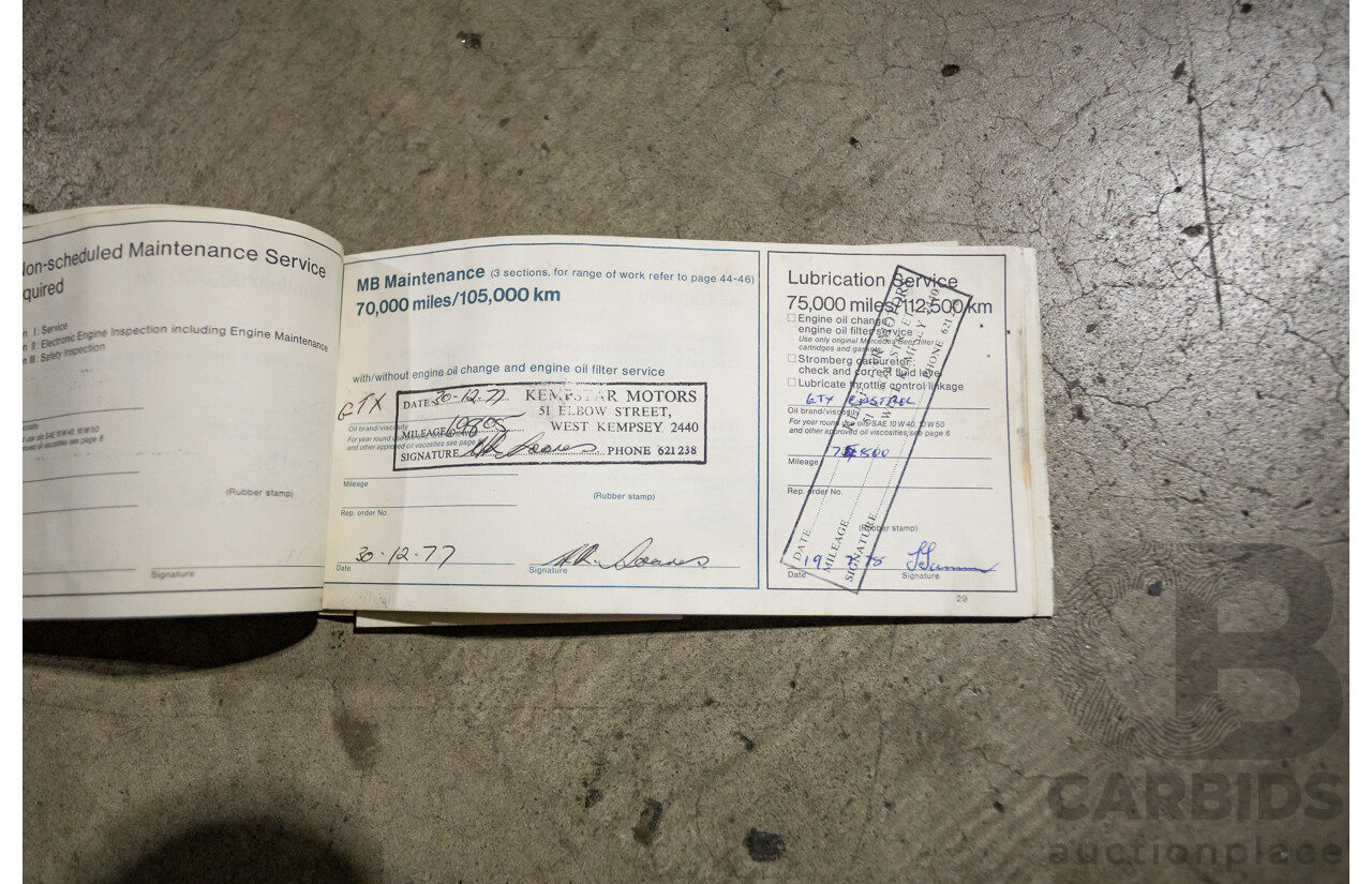 1/1972 Mercedes Benz 280E W114 4d Sedan Light Yellow 2.7L