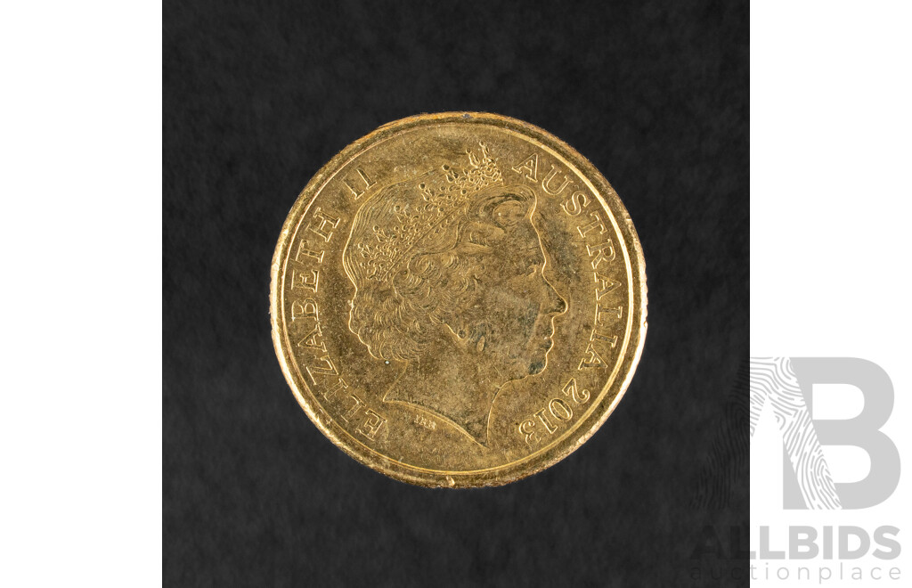 Australian 2013 UNC Two Dollar Coin, 60th Anniversary QE2 Coronation
