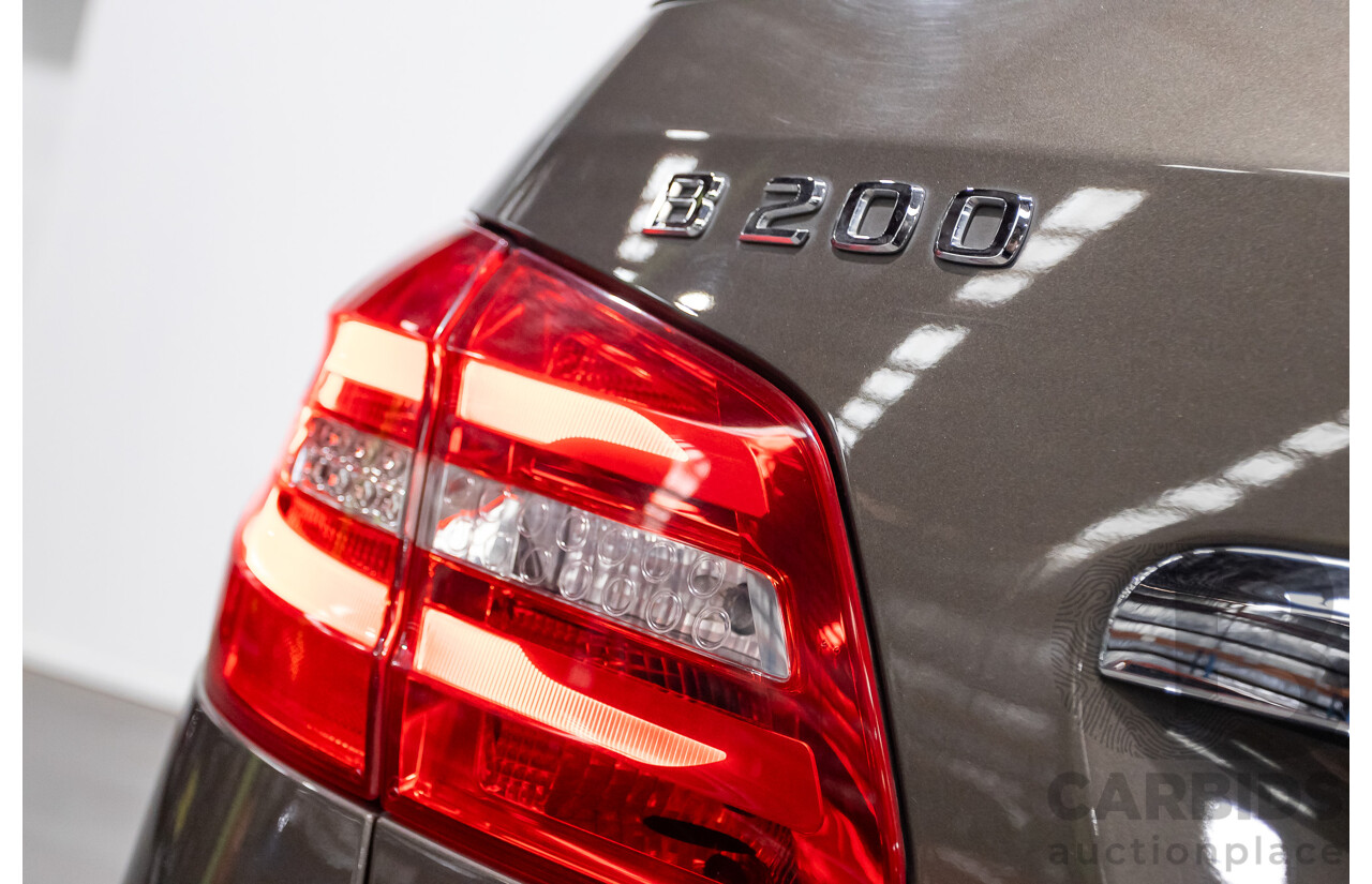 11/2012 Mercedes-Benz B200 CDI BE 246 5d Hatchback Grey 1.8L