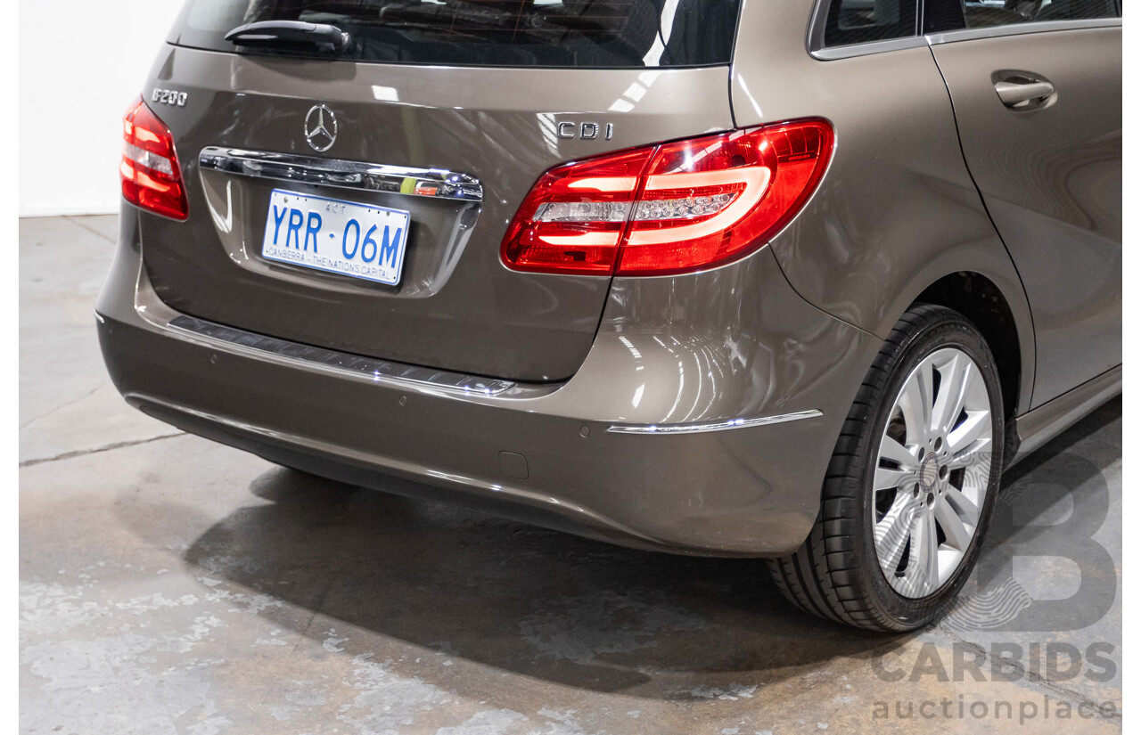 11/2012 Mercedes-Benz B200 CDI BE 246 5d Hatchback Grey 1.8L