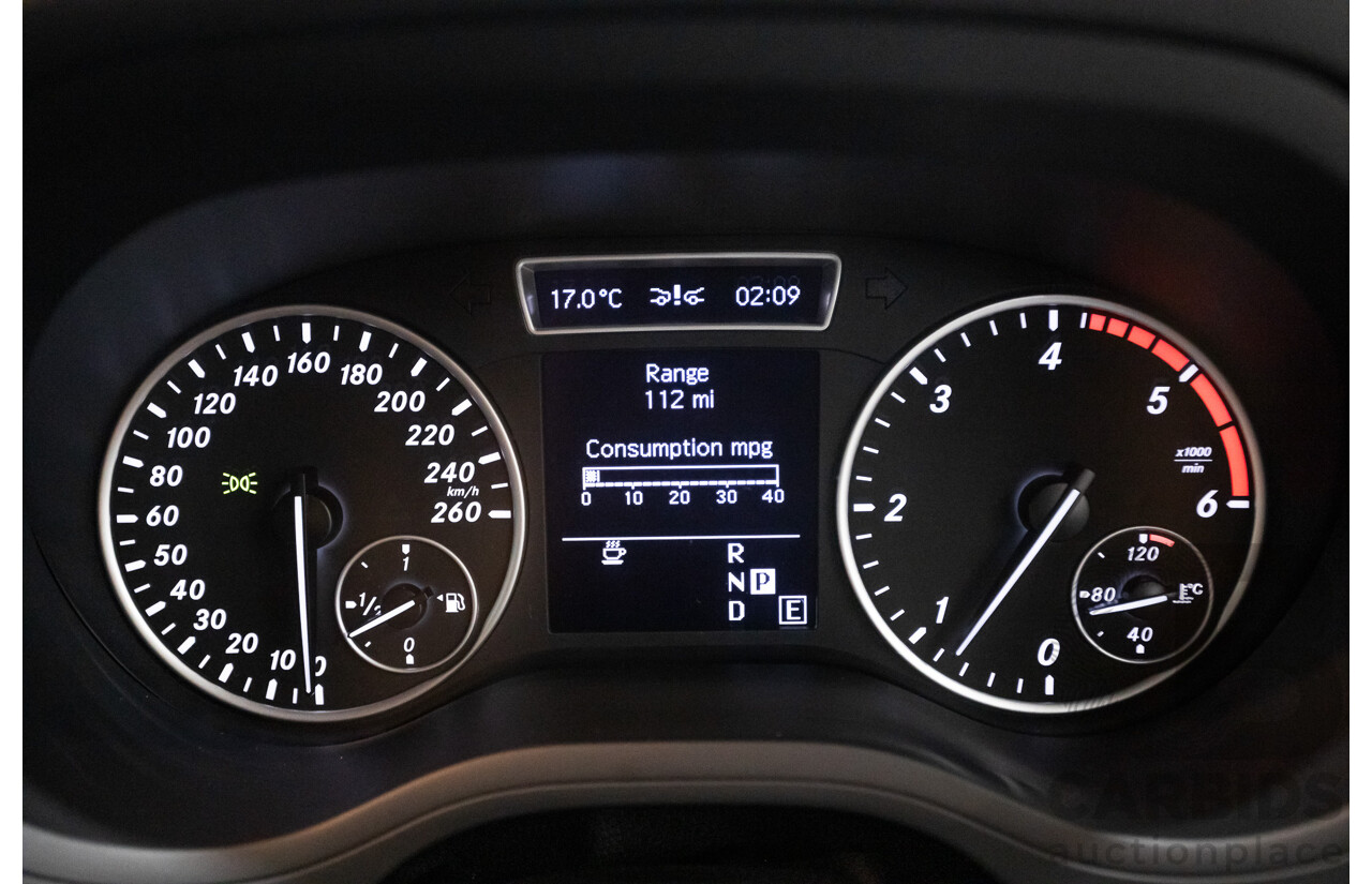 11/2012 Mercedes-Benz B200 CDI BE 246 5d Hatchback Grey 1.8L