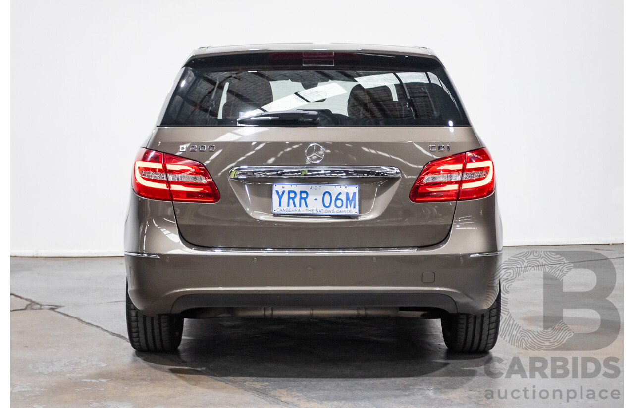 11/2012 Mercedes-Benz B200 CDI BE 246 5d Hatchback Grey 1.8L