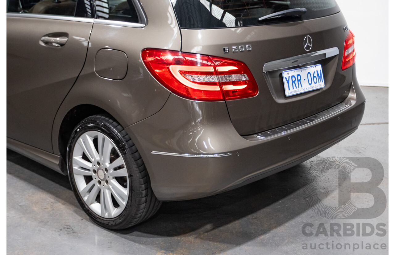 11/2012 Mercedes-Benz B200 CDI BE 246 5d Hatchback Grey 1.8L