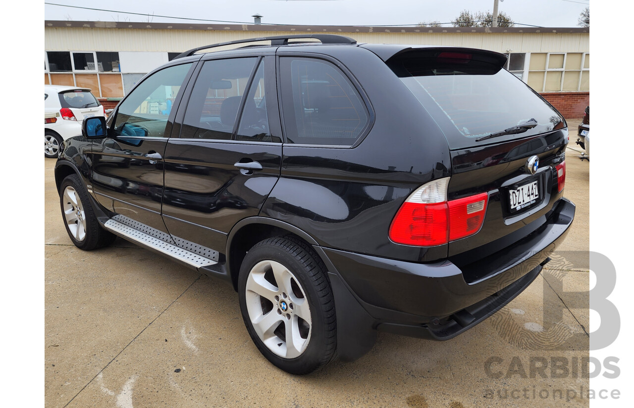 12/2005 Bmw X5 3.0i E53 4d Wagon Black 3.0L