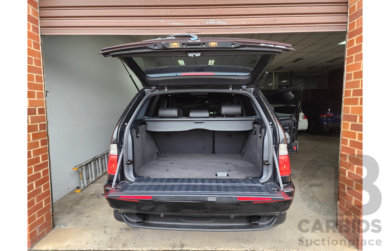 12/2005 Bmw X5 3.0i E53 4d Wagon Black 3.0L