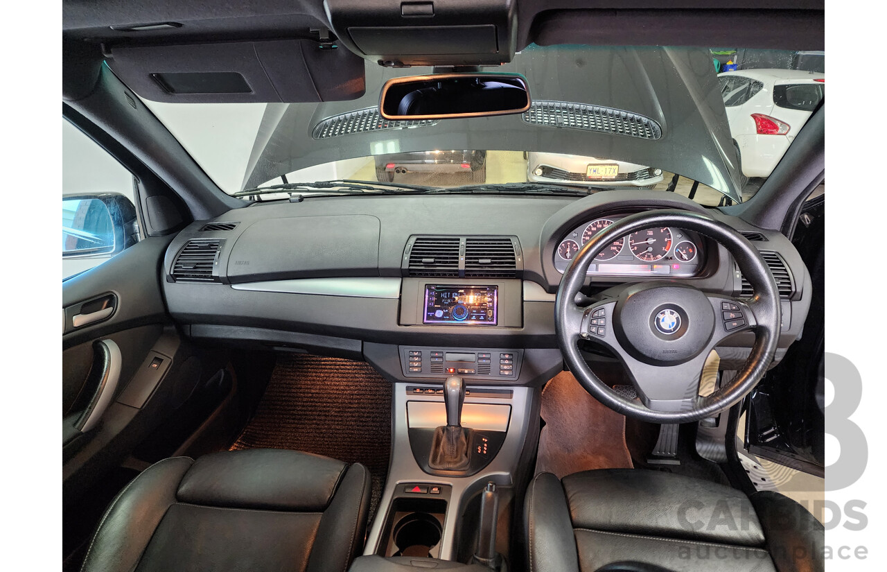 12/2005 Bmw X5 3.0i E53 4d Wagon Black 3.0L