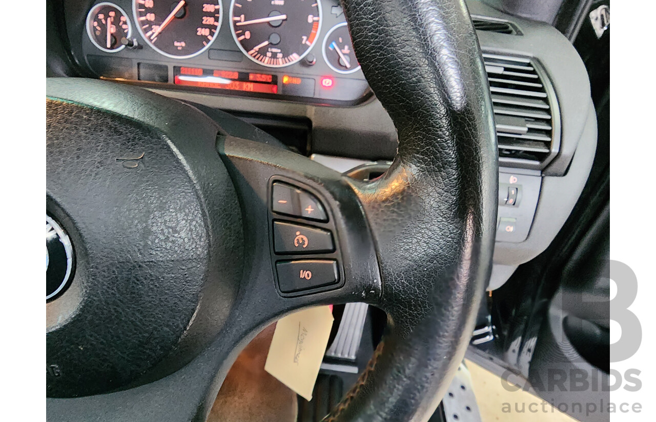 12/2005 Bmw X5 3.0i E53 4d Wagon Black 3.0L