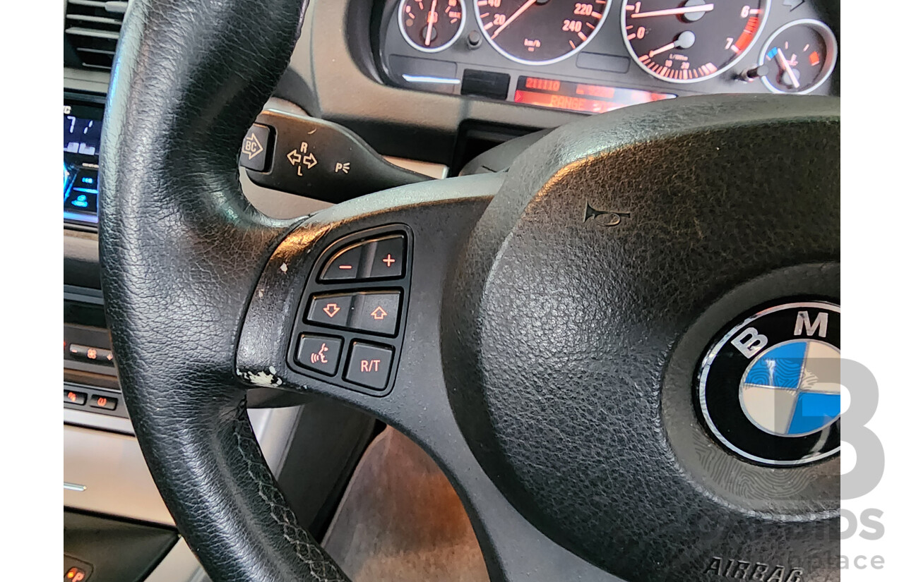 12/2005 Bmw X5 3.0i E53 4d Wagon Black 3.0L