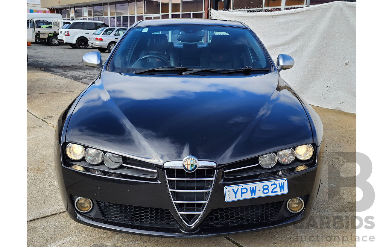 4/2010 Alfa Romeo 159 2.2 JTS Ti MY09 4d Sedan Black 2.2L