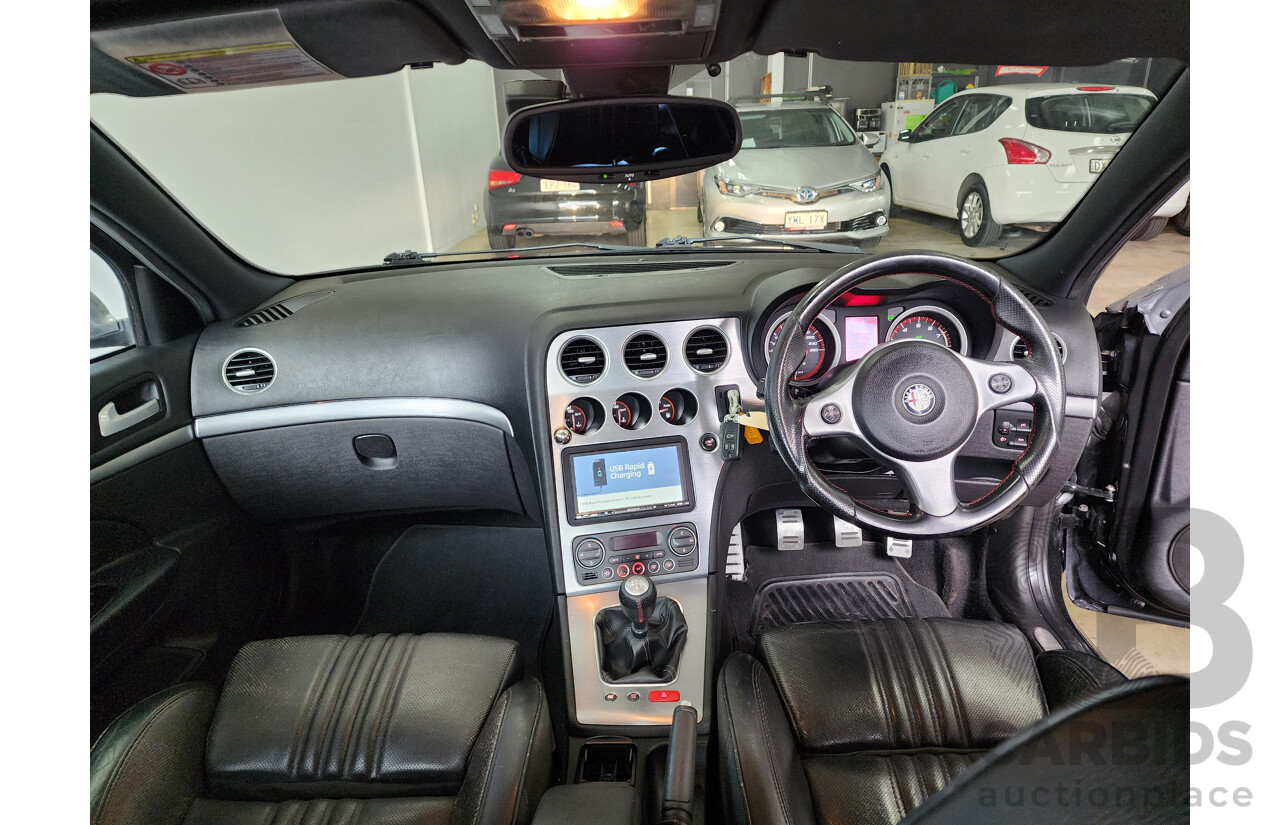 4/2010 Alfa Romeo 159 2.2 JTS Ti MY09 4d Sedan Black 2.2L