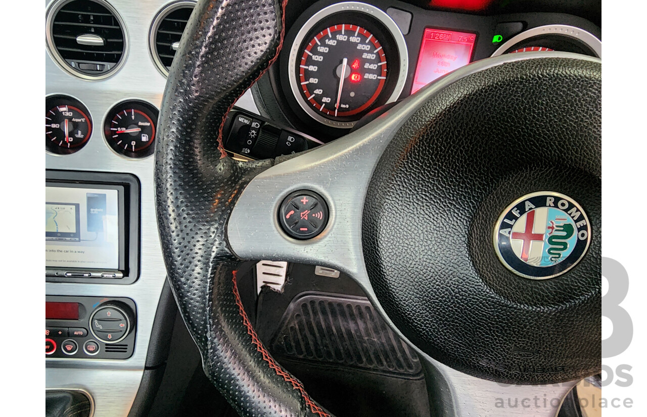 4/2010 Alfa Romeo 159 2.2 JTS Ti MY09 4d Sedan Black 2.2L