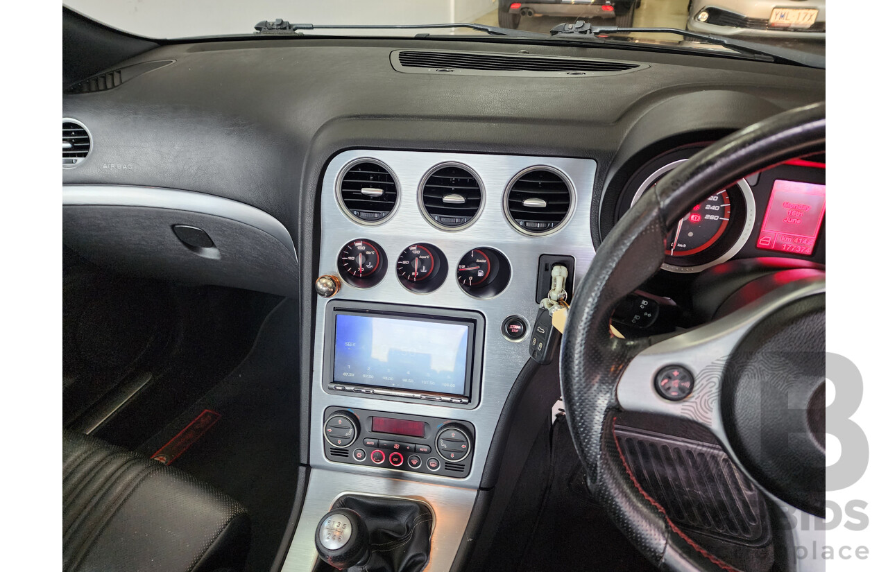 4/2010 Alfa Romeo 159 2.2 JTS Ti MY09 4d Sedan Black 2.2L