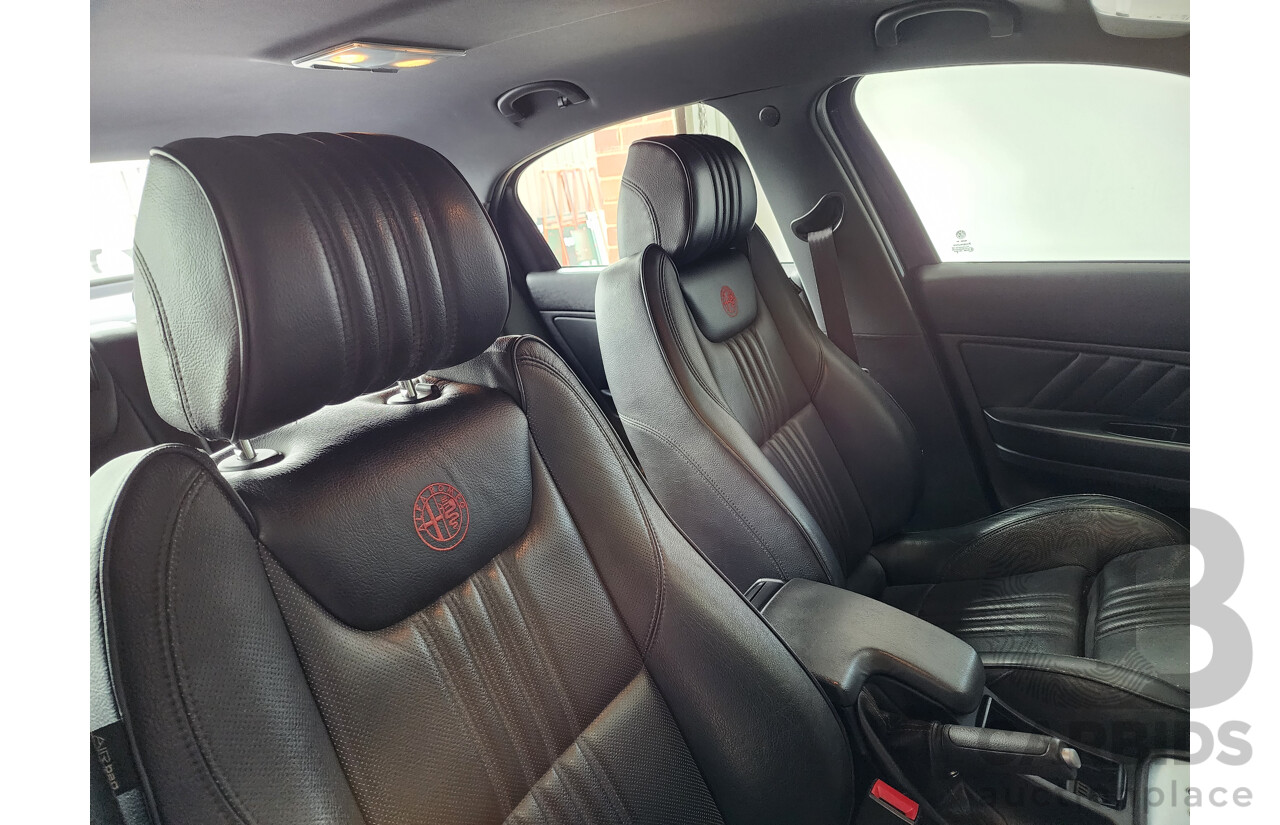 4/2010 Alfa Romeo 159 2.2 JTS Ti MY09 4d Sedan Black 2.2L