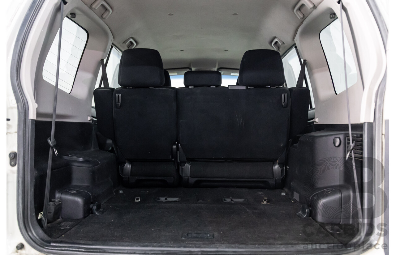 3/2010 Mitsubishi Pajero Activ NT MY10 4d Wagon White Turbo Diesel 3.2L - 7 Seater