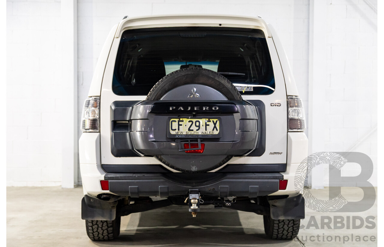 3/2010 Mitsubishi Pajero Activ NT MY10 4d Wagon White Turbo Diesel 3.2L - 7 Seater