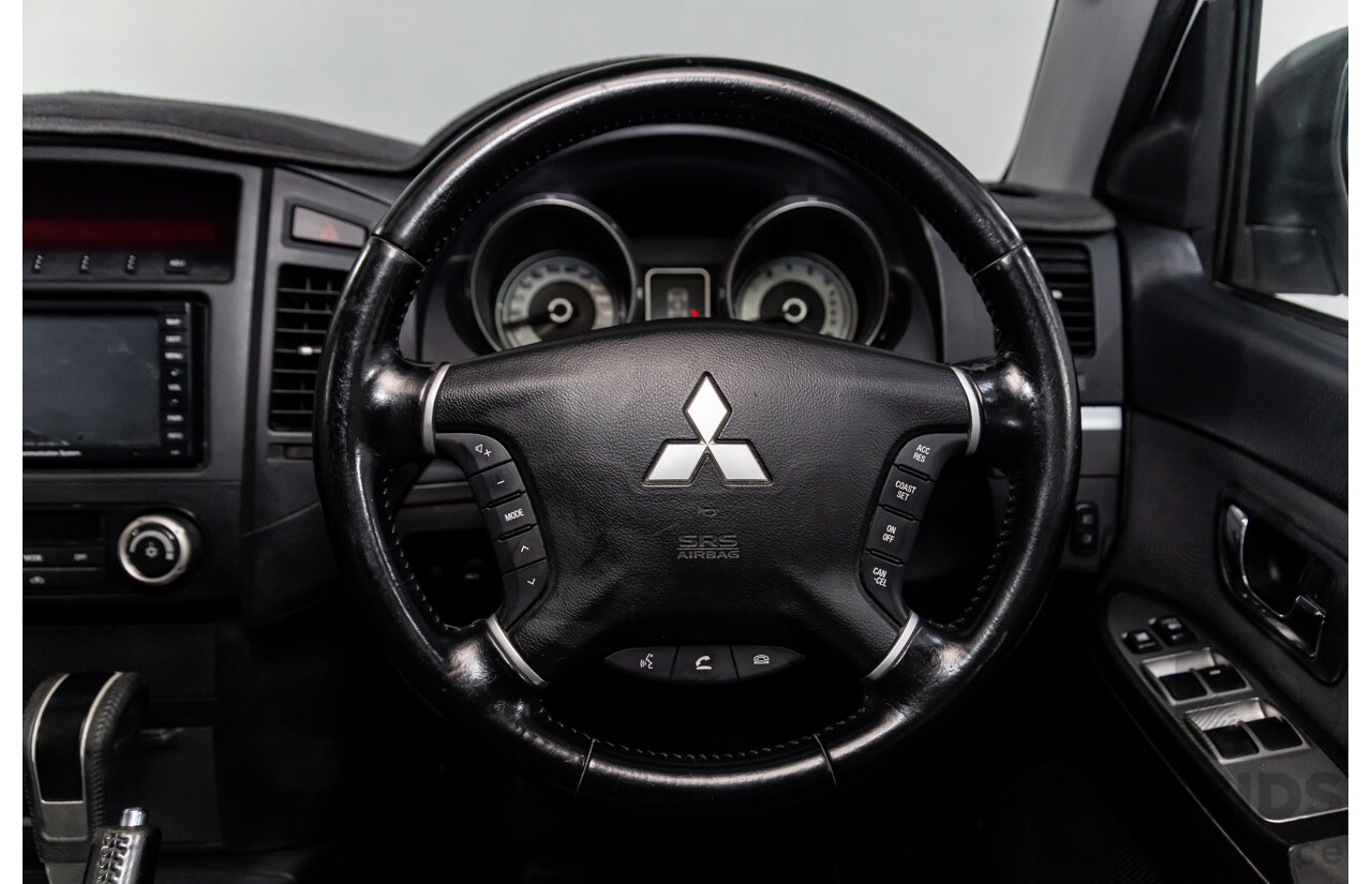 3/2010 Mitsubishi Pajero Activ NT MY10 4d Wagon White Turbo Diesel 3.2L - 7 Seater