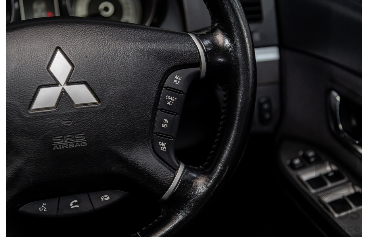 3/2010 Mitsubishi Pajero Activ NT MY10 4d Wagon White Turbo Diesel 3.2L - 7 Seater