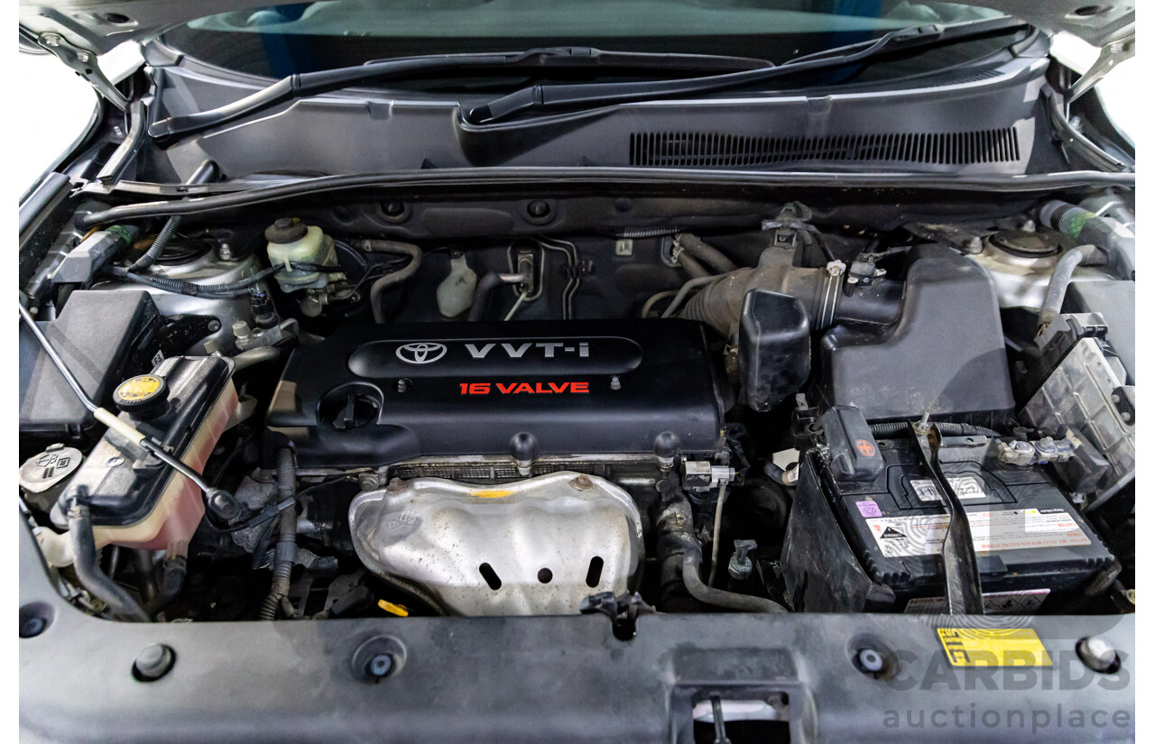 8/2008 Toyota Rav4 Cruiser (4x4) ACA33R 4d Wagon Silver Pearl 2.4L