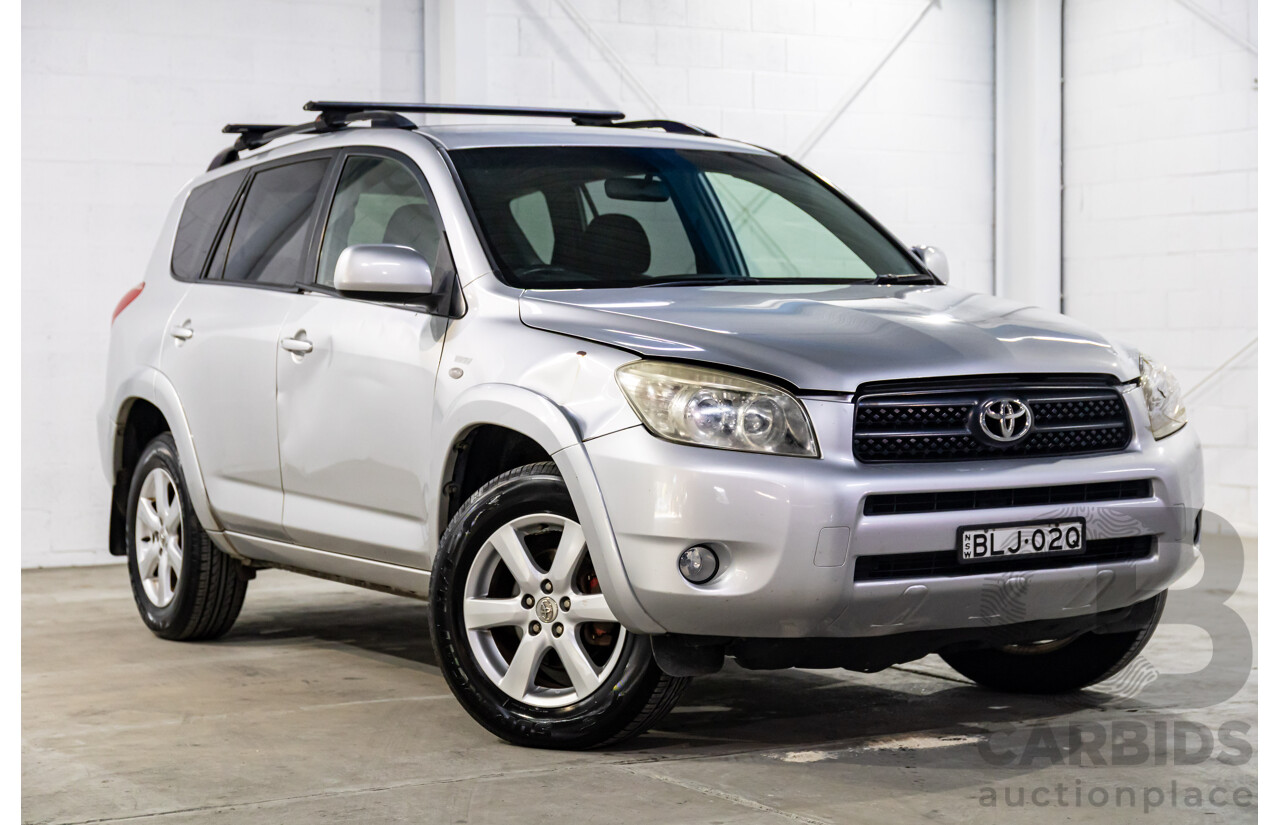 8/2008 Toyota Rav4 Cruiser (4x4) ACA33R 4d Wagon Silver Pearl 2.4L