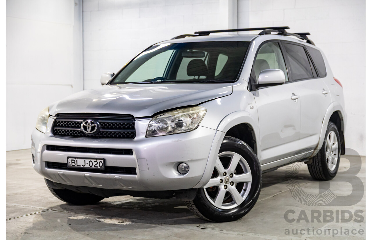 8/2008 Toyota Rav4 Cruiser (4x4) ACA33R 4d Wagon Silver Pearl 2.4L