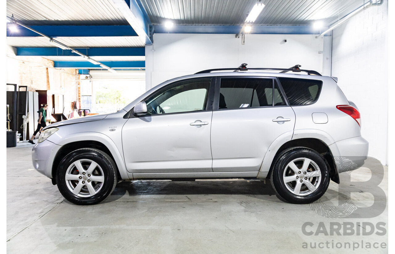 8/2008 Toyota Rav4 Cruiser (4x4) ACA33R 4d Wagon Silver Pearl 2.4L