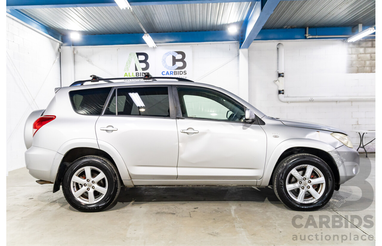 8/2008 Toyota Rav4 Cruiser (4x4) ACA33R 4d Wagon Silver Pearl 2.4L