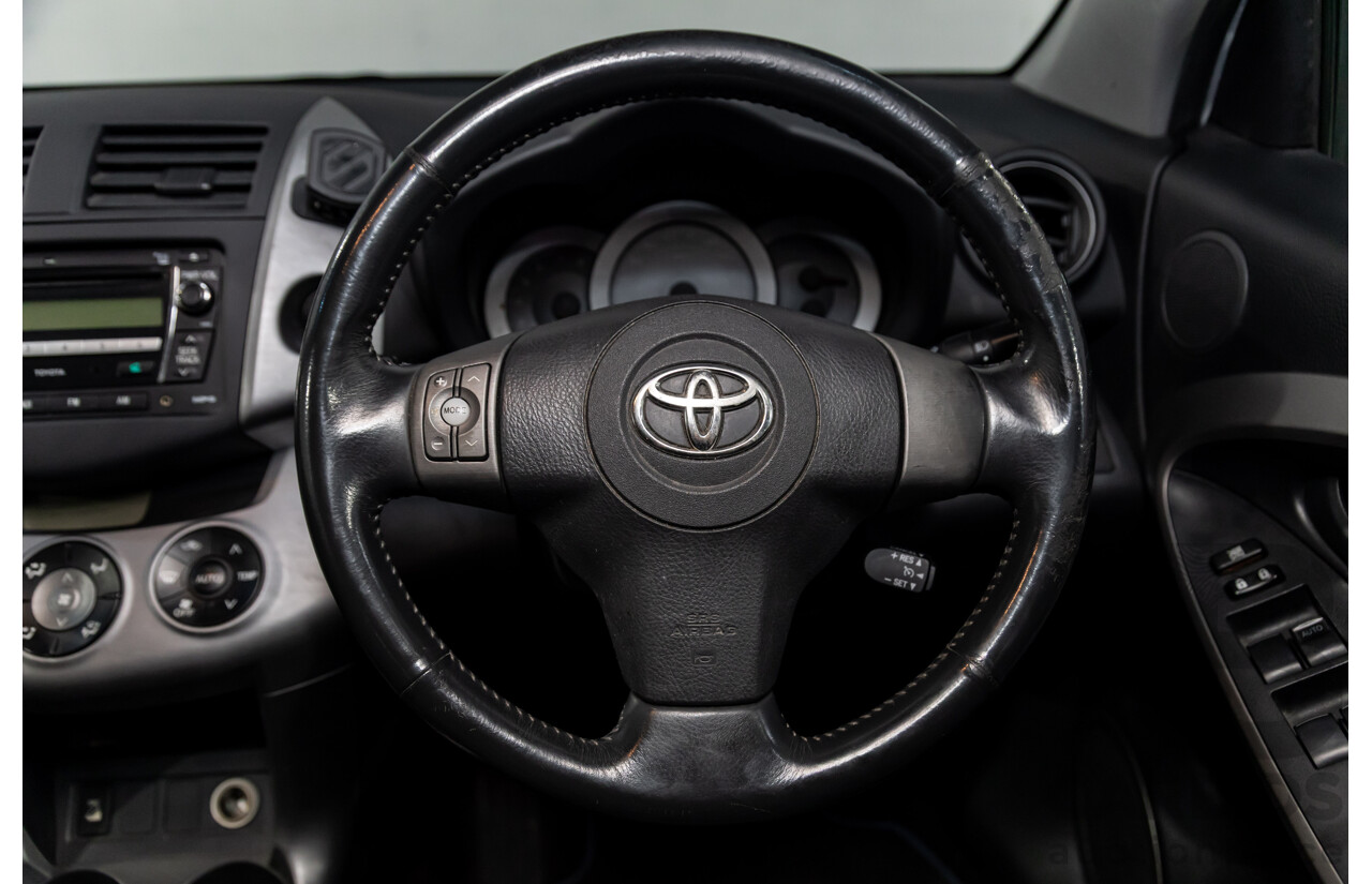 8/2008 Toyota Rav4 Cruiser (4x4) ACA33R 4d Wagon Silver Pearl 2.4L