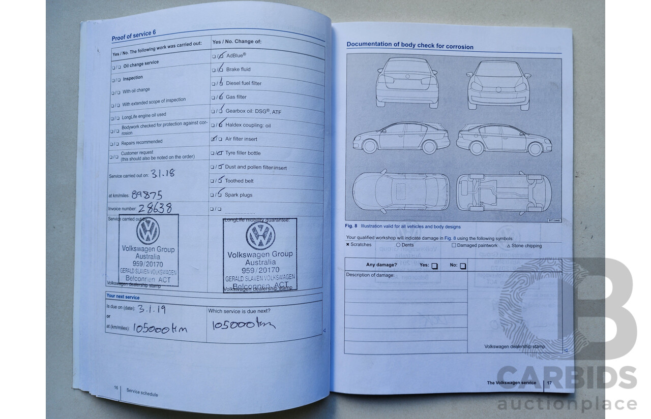 9/2013 Volkswagen Golf 90 TSI AU 5d Hatchback Blue 1.4L