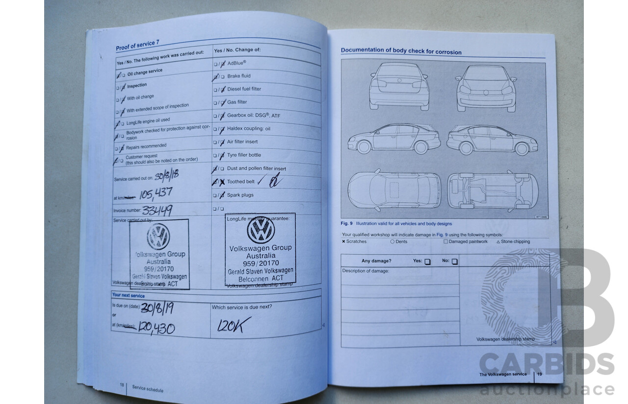 9/2013 Volkswagen Golf 90 TSI AU 5d Hatchback Blue 1.4L