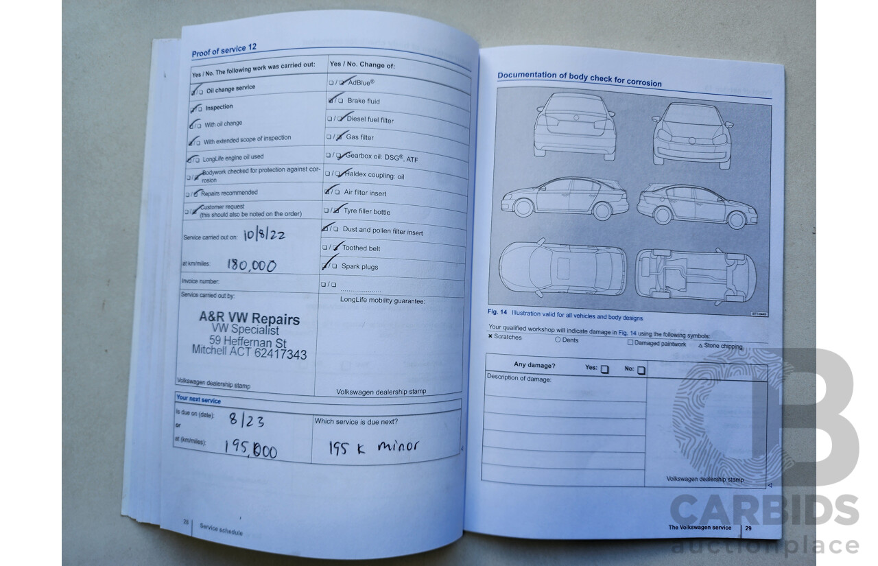 9/2013 Volkswagen Golf 90 TSI AU 5d Hatchback Blue 1.4L