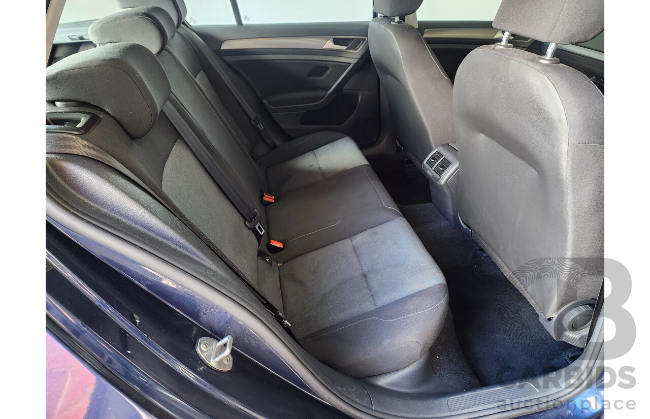 9/2013 Volkswagen Golf 90 TSI AU 5d Hatchback Blue 1.4L