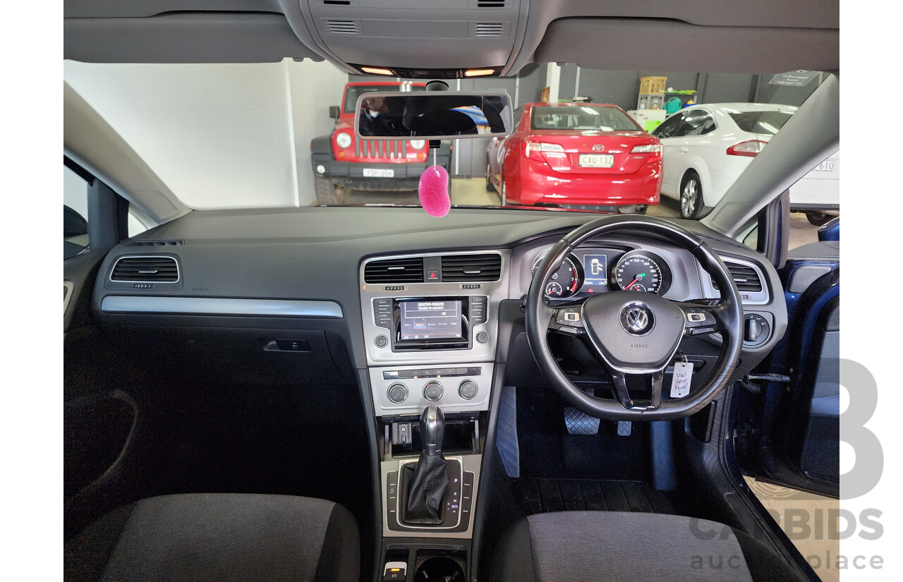 9/2013 Volkswagen Golf 90 TSI AU 5d Hatchback Blue 1.4L