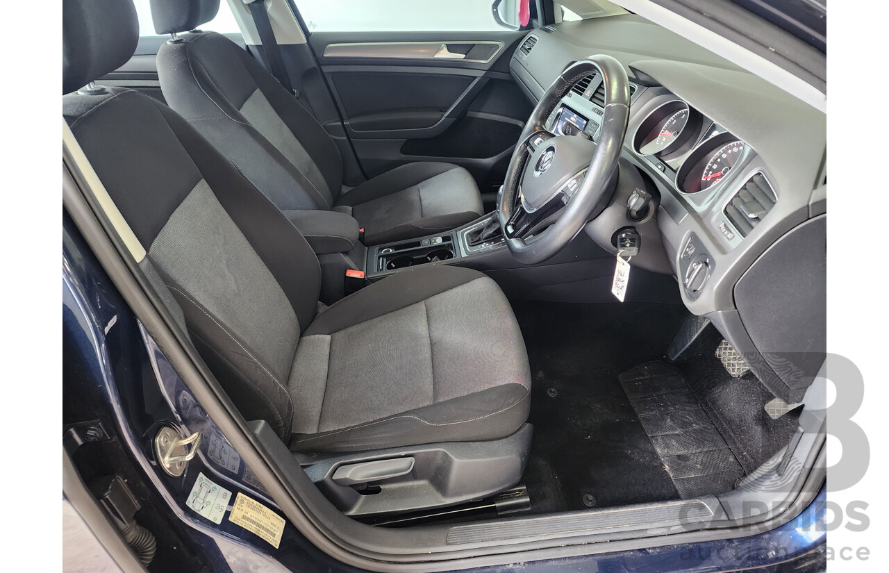 9/2013 Volkswagen Golf 90 TSI AU 5d Hatchback Blue 1.4L