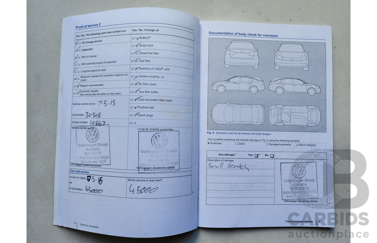 9/2013 Volkswagen Golf 90 TSI AU 5d Hatchback Blue 1.4L