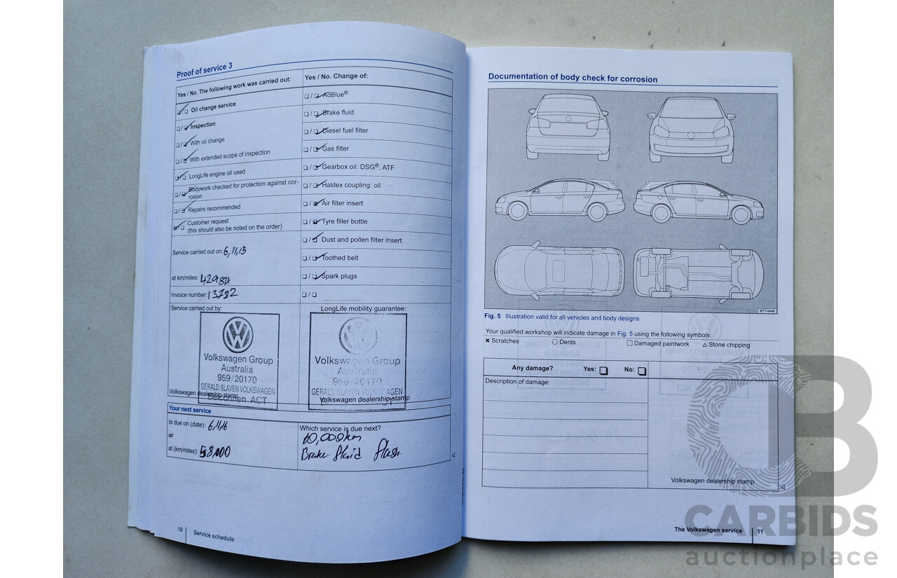 9/2013 Volkswagen Golf 90 TSI AU 5d Hatchback Blue 1.4L