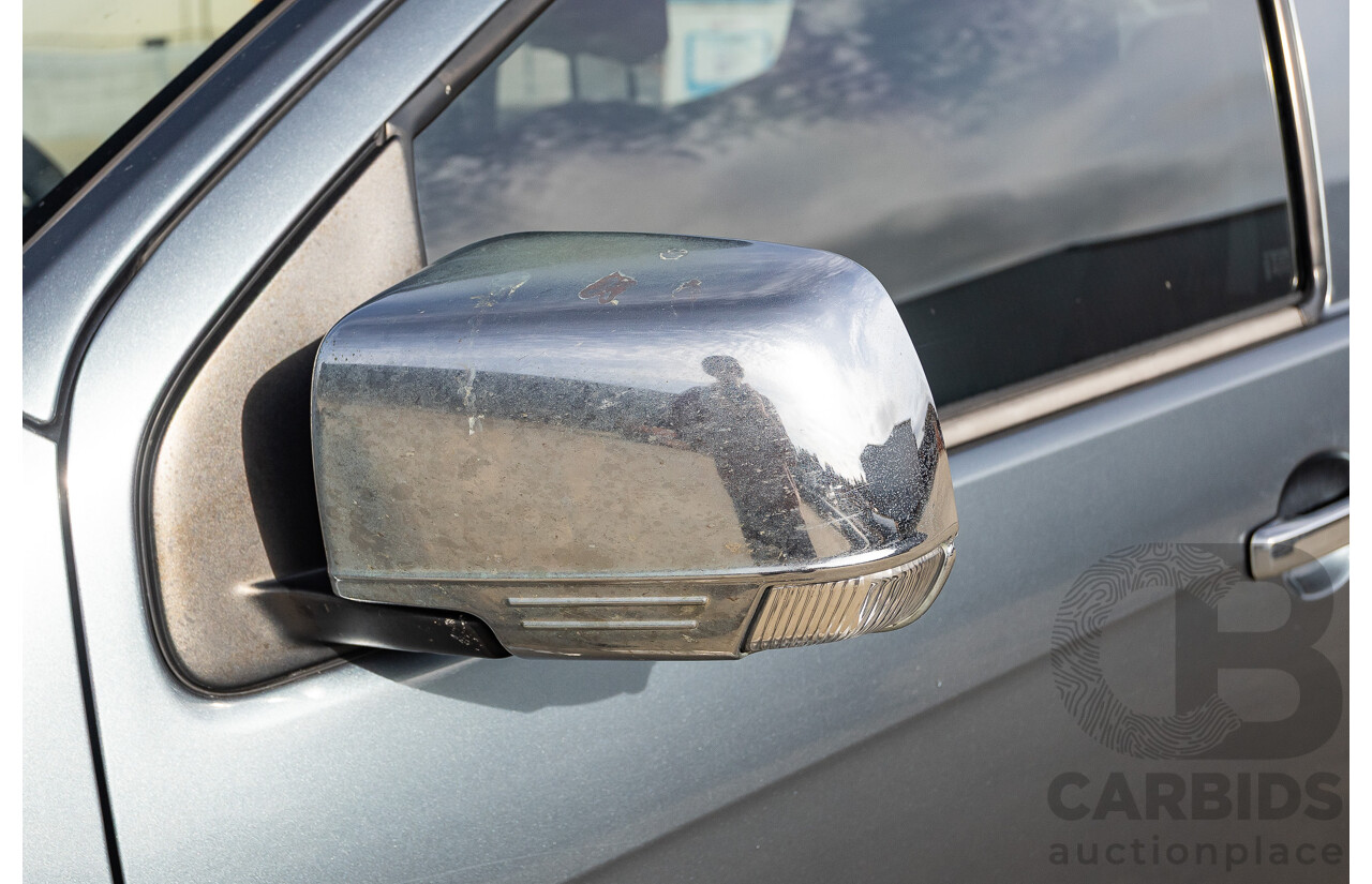 12/2012 Isuzu D-Max LS-M Hi-Ride (4x4) TF MY12 Crew Cab Utility Grey Turbo Diesel 3.0L