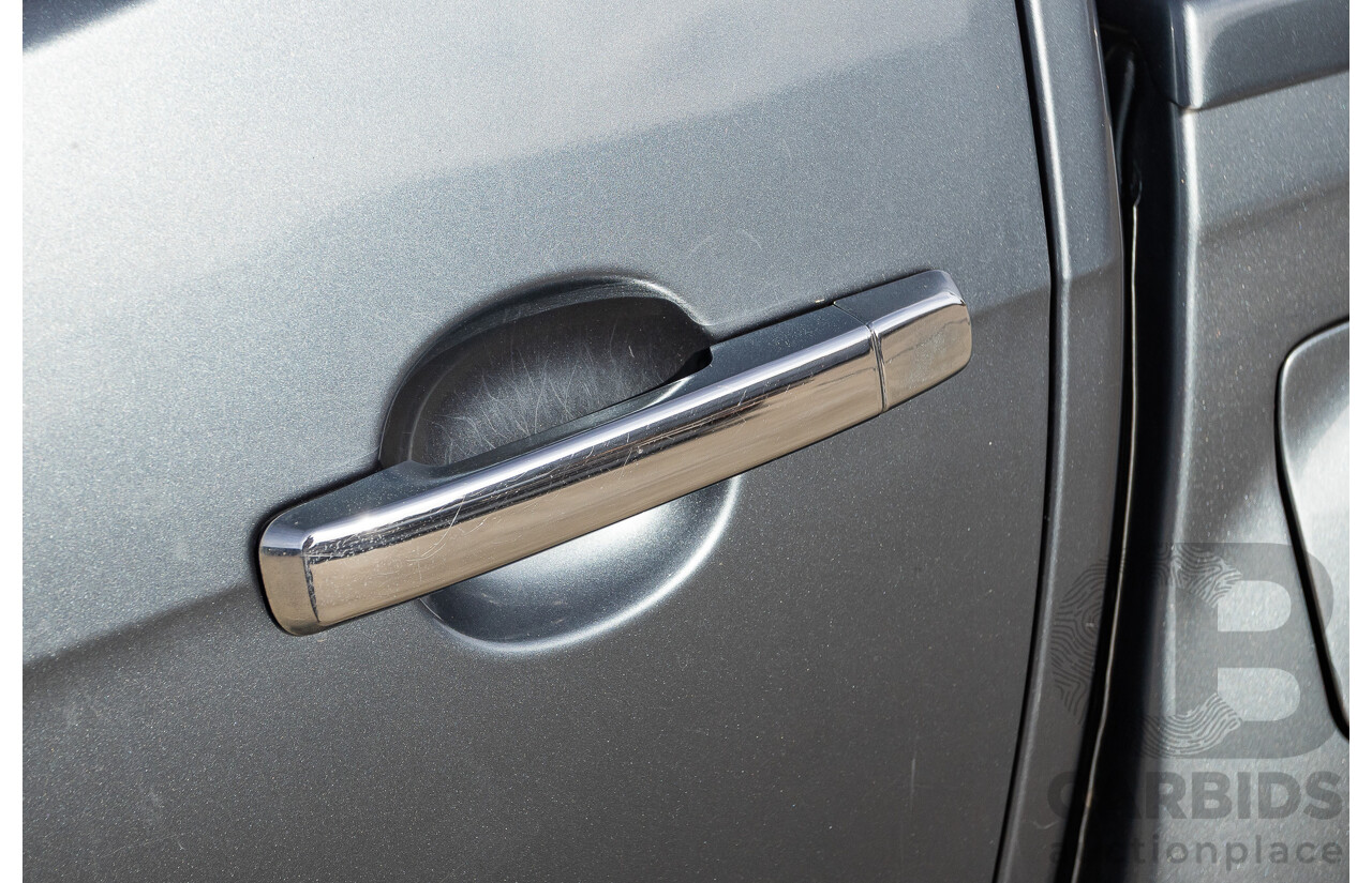 12/2012 Isuzu D-Max LS-M Hi-Ride (4x4) TF MY12 Crew Cab Utility Grey Turbo Diesel 3.0L