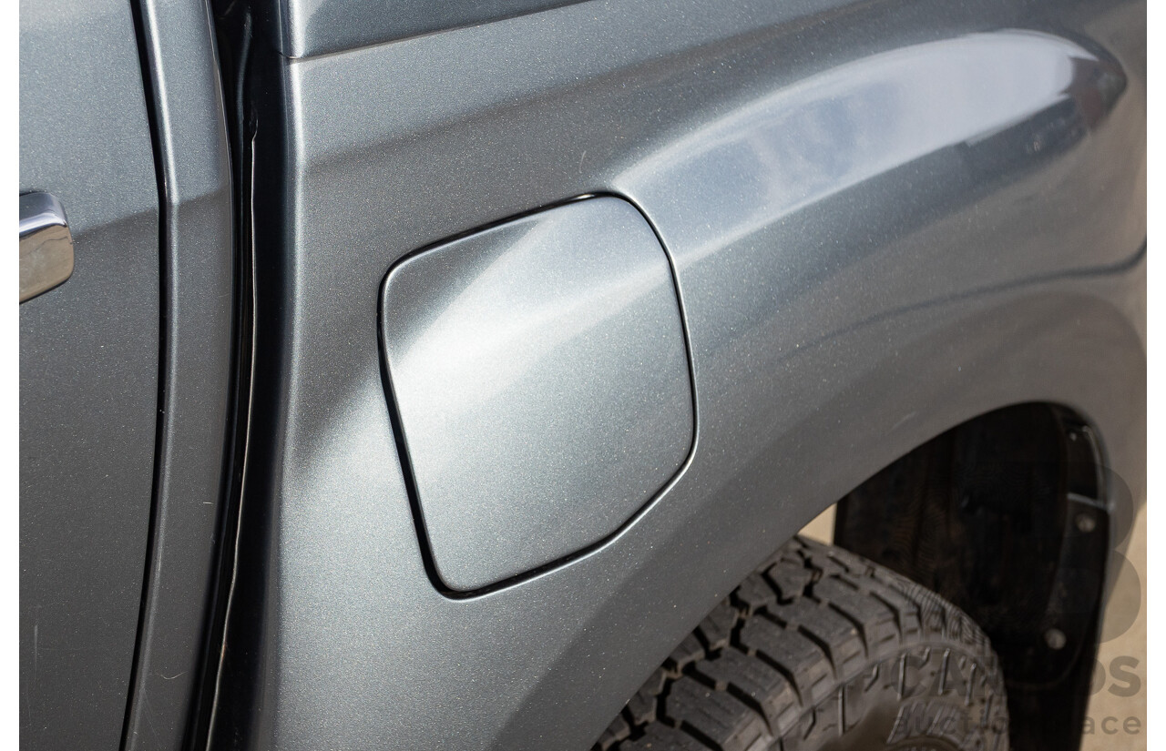 12/2012 Isuzu D-Max LS-M Hi-Ride (4x4) TF MY12 Crew Cab Utility Grey Turbo Diesel 3.0L