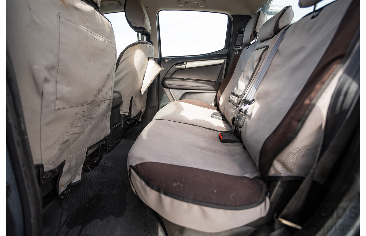 12/2012 Isuzu D-Max LS-M Hi-Ride (4x4) TF MY12 Crew Cab Utility Grey Turbo Diesel 3.0L