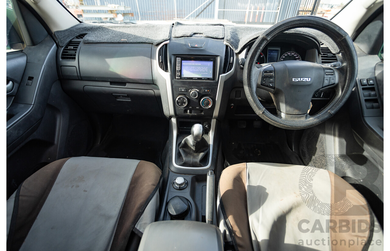 12/2012 Isuzu D-Max LS-M Hi-Ride (4x4) TF MY12 Crew Cab Utility Grey Turbo Diesel 3.0L