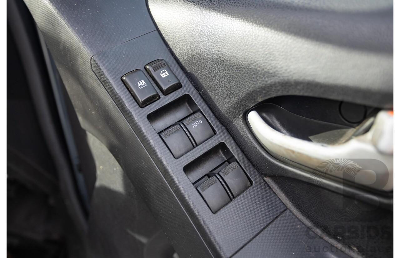 12/2012 Isuzu D-Max LS-M Hi-Ride (4x4) TF MY12 Crew Cab Utility Grey Turbo Diesel 3.0L