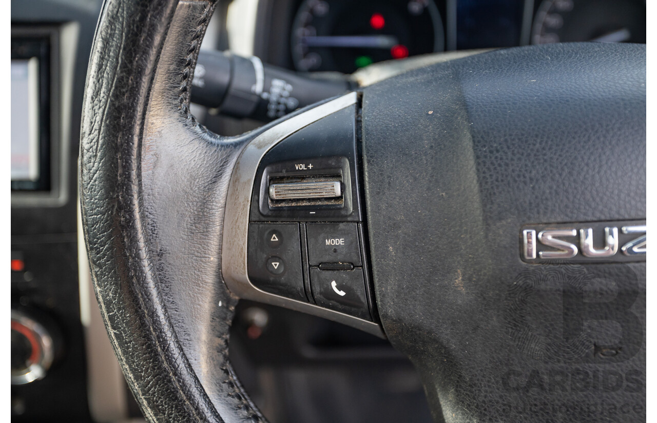 12/2012 Isuzu D-Max LS-M Hi-Ride (4x4) TF MY12 Crew Cab Utility Grey Turbo Diesel 3.0L